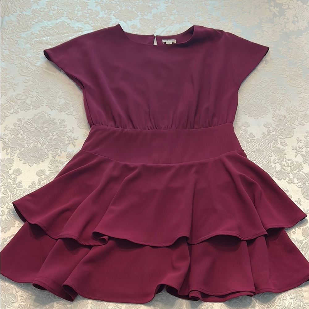 Habitual Rich Plum Girls Dress